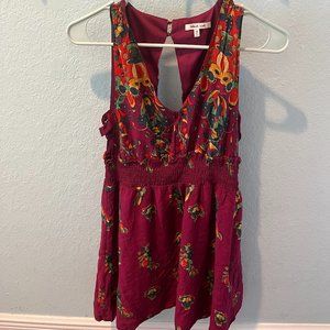 Bleuh Ciel Low Back Pink Dress